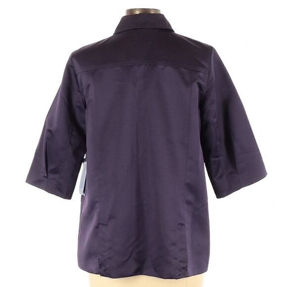 Simply Vera Vera Wang purple small jacket - Picture 2 of 11